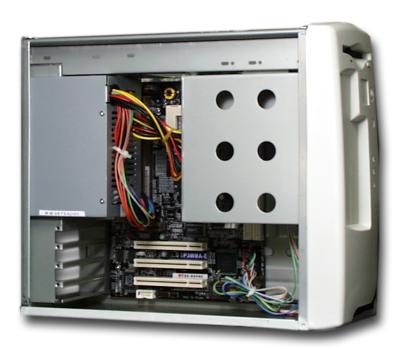 Bare-Bone System M300 Left Side